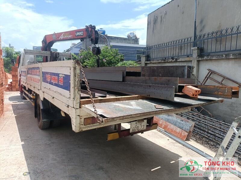 Cung ứng 8 tấn thép H250x9mm cho dự án cầu thép dân dụng tại TP.HCM