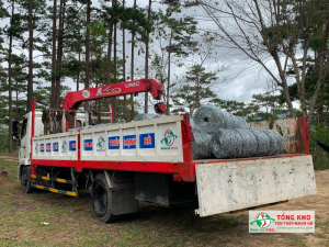 Địa chỉ cung cấp kẽm gai chất lượng, giá tốt, giao nhanh tại Long An - Tôn Thép Mạnh Hà