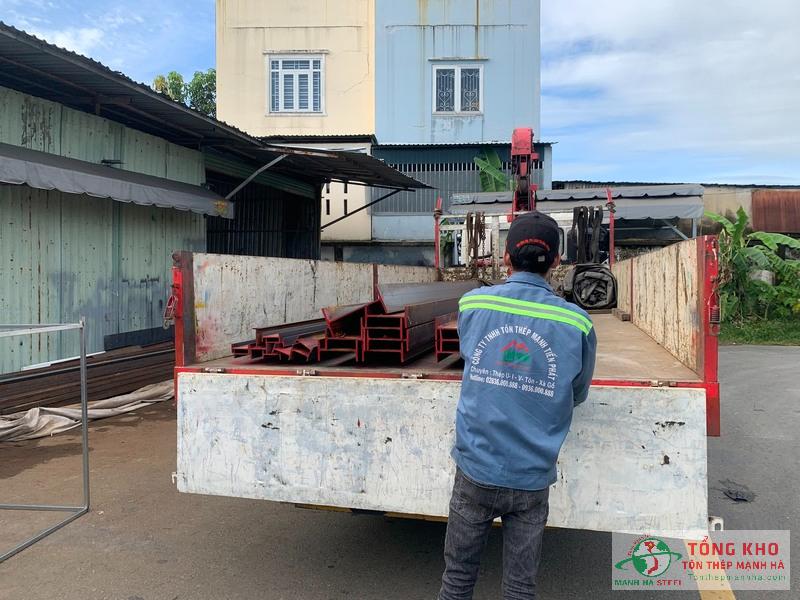 Cung cấp 2.5 tấn thép I200 chuẩn SS400 Posco cho dự án thi công nhà kho lạnh tại Long Thành, Đồng Nai