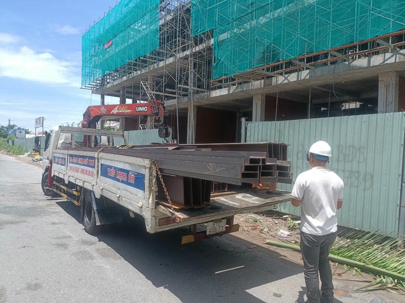 Thép hình tiêu chuẩn cao cho công trình