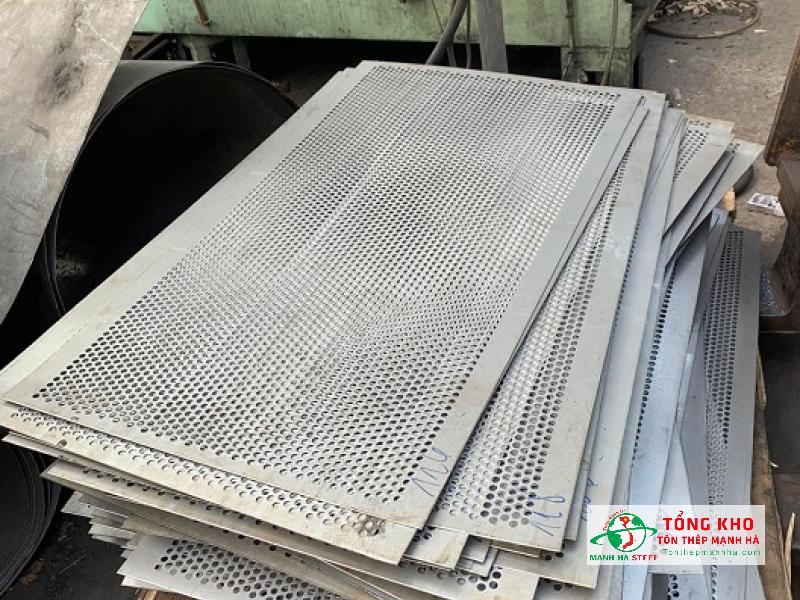 Nhu cầu sử dụng tấm thép đục lỗ tại Quận 6 hiện nay đang tăng cao