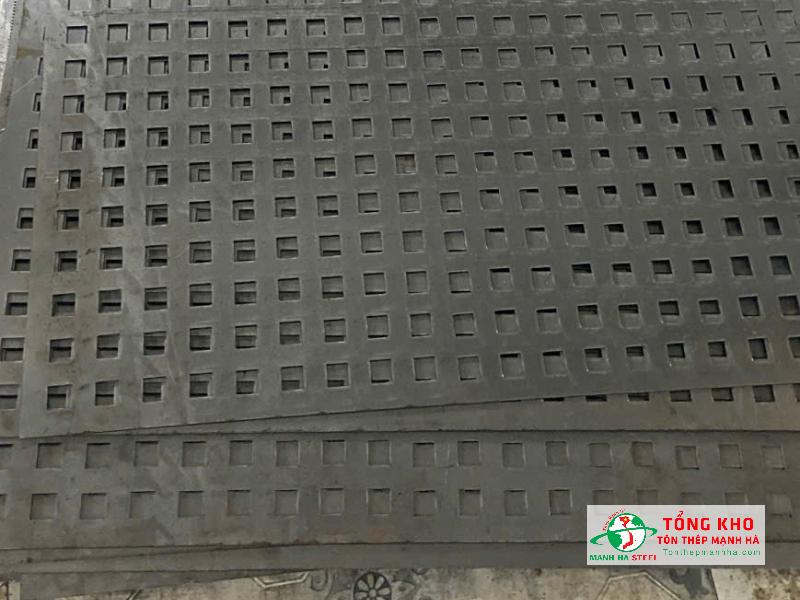 Tấm thép cán nguội đục lỗ sử dụng phổ biến trong các công trình tại Quận 6