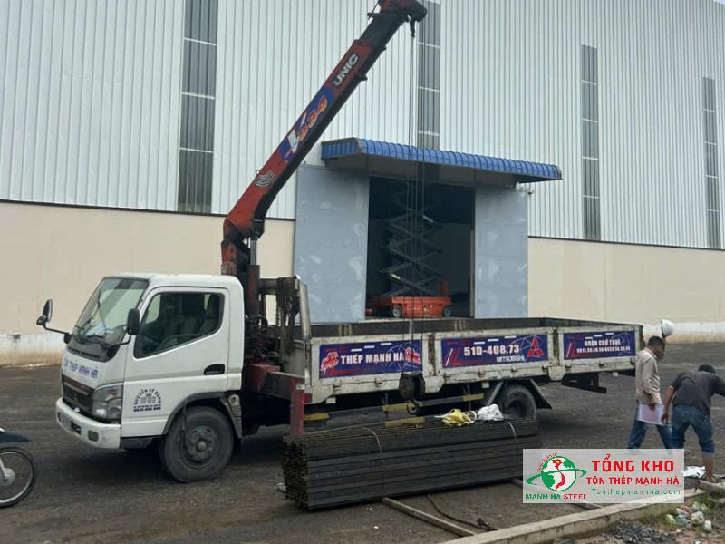 Mua thép hình tại Bình Dương chính hãng, đủ loại ở Tôn Thép Mạnh Hà