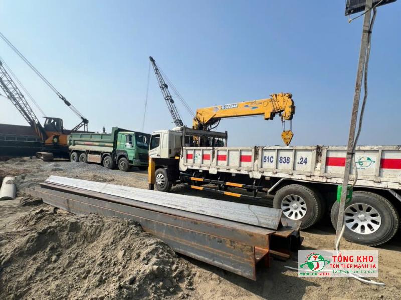 Đại lý Tôn Thép Mạnh Hà cung cấp thép hình chính hãng toàn Huyện Cần Giờ