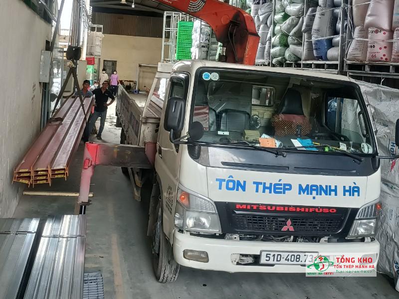 Đại lý thép hình tại Quận 12 được nhiều nhà thầu khách hàng lựa chọn - Tôn Thép Mạnh Hà