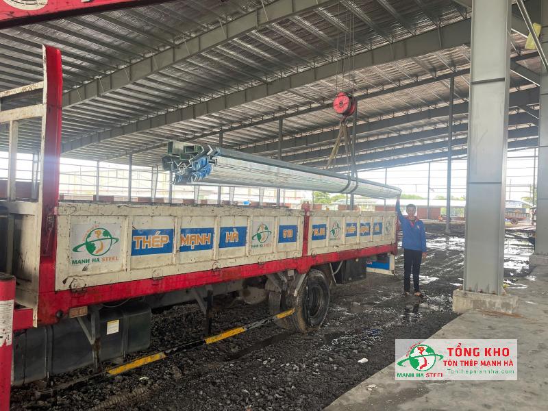 Giao thép U, thép V mạ kẽm cho nhà xưởng tại Mộc Bài, Tây Ninh