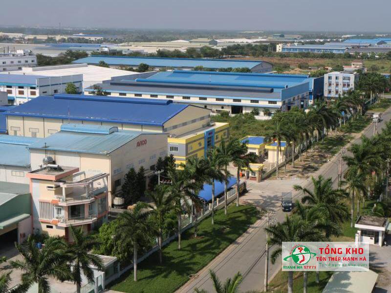 Nhu cầu thép hình tại Long An chủ yếu đến từ các công trình ở các KCN