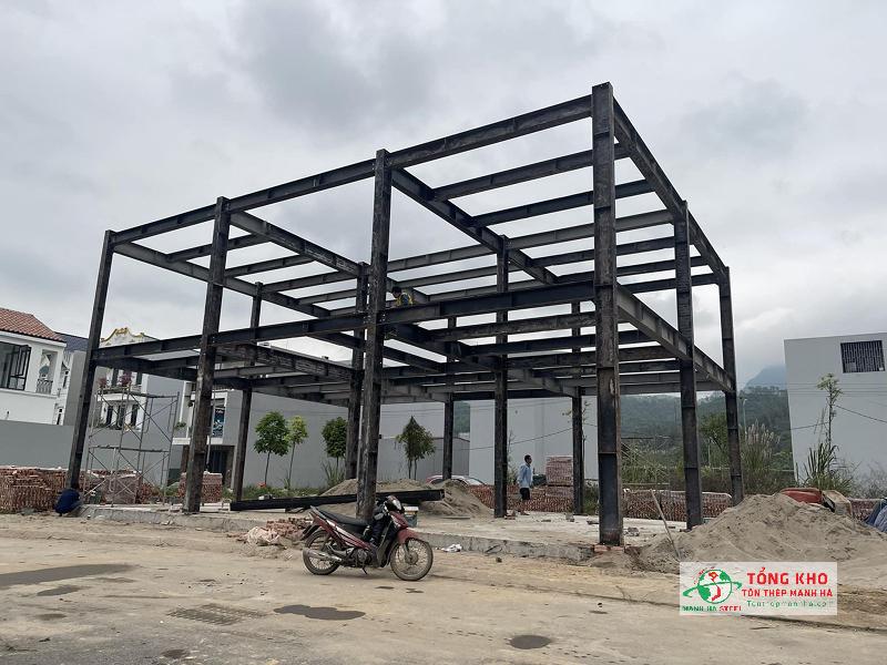 Thép hình sử dụng xây dựng xưởng nhỏ tại Quận 11 khá phổ biến