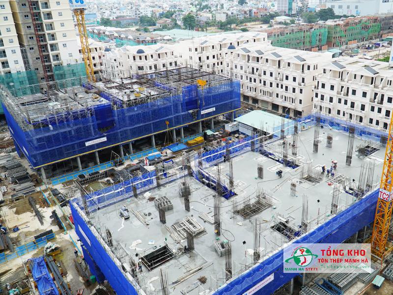 Nhu cầu xây dựng nhà phố, chung cư tại Quận Gò Vấp tăng cao dẫn đến lượng tiêu thụ thép hình của quận cũng tăng theo