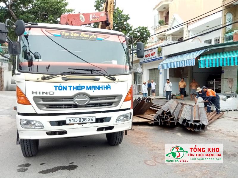 Đại lý thép I tại Huyện Cần Giờ - Tôn Thép Mạnh Hà chuyên hàng Posco, Đại Việt, giá gốc
