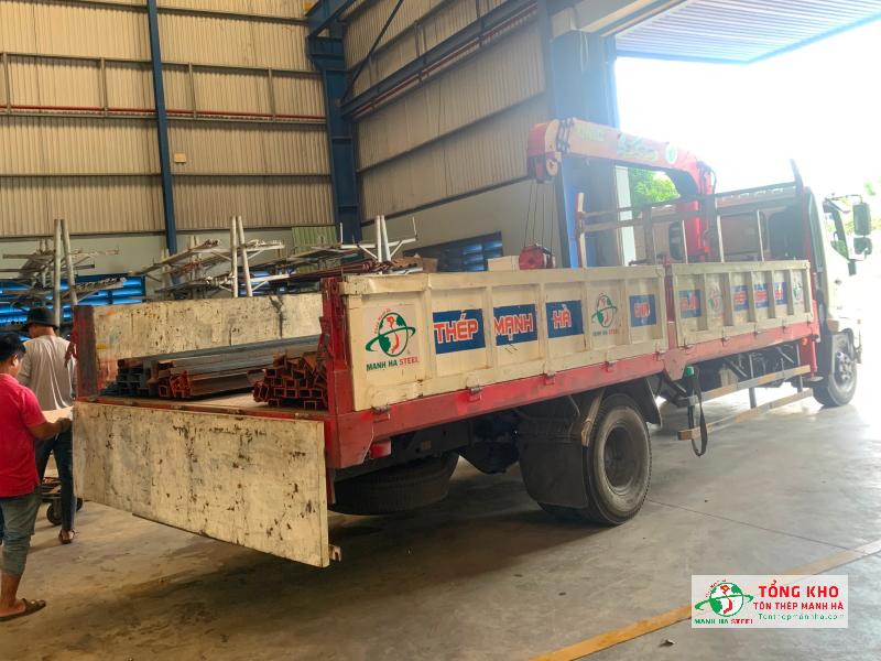 Đại lý thép I tại Quận 12 cung ứng thép cho mọi công trình, hàng chính hãng, cắt theo quy cách - Tôn Thép Mạnh Hà