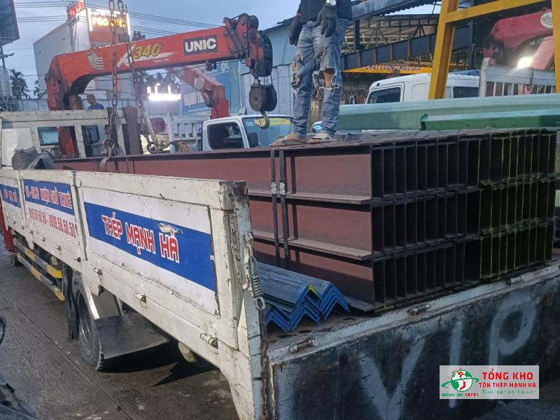 Tôn Thép Mạnh Hà phân phối thép I tại Quận 6 cung ứng nhanh, số lượng lớn, giá cạnh tranh
