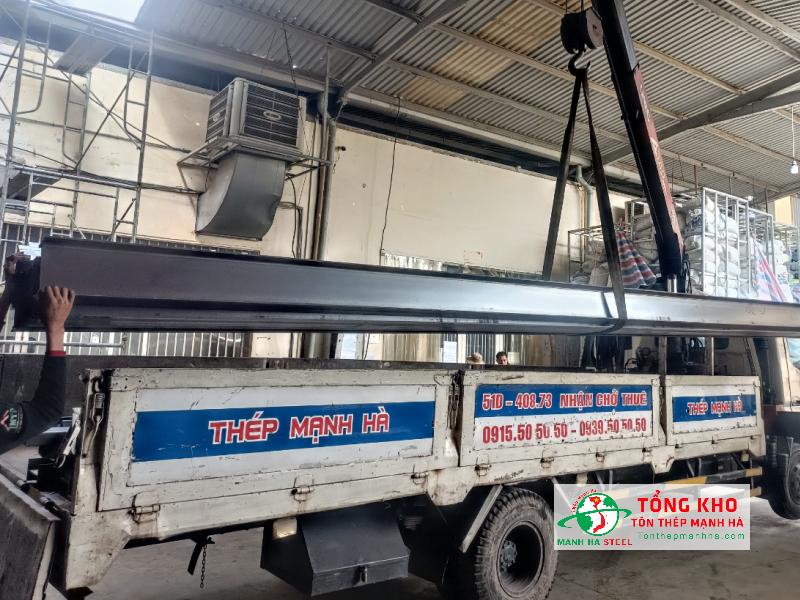 Mua thép I tại Quận Gò Vấp của Tôn Thép Mạnh Hà đảm bảo chính hãng 100%