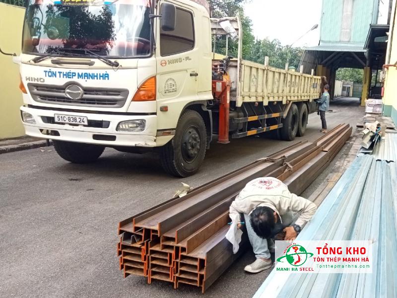 Thép I tại Quận Phú Nhuận mua ở đại lý Tôn Thép Mạnh Hà chất lượng, giao tận nơi