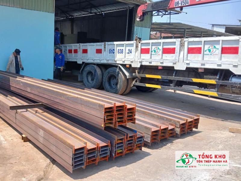 Tôn Thép Mạnh Hà cung cấp thép I tại Bà Rịa Vũng Tàu đa dạng quy cách, giá cạnh tranh