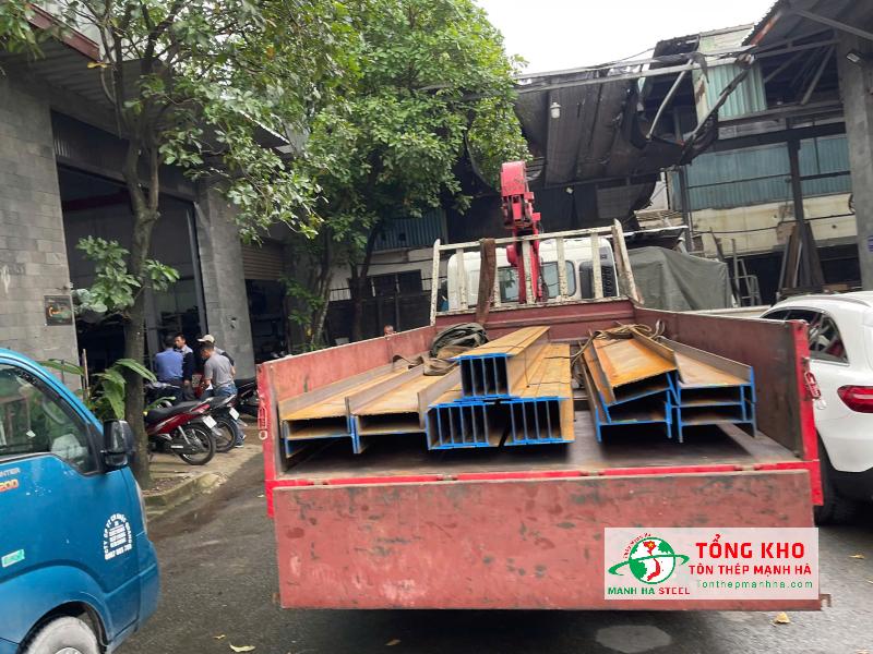 Giao sắt I nhiều kích thước cho Công ty Nhật Minh tại Hóc Môn