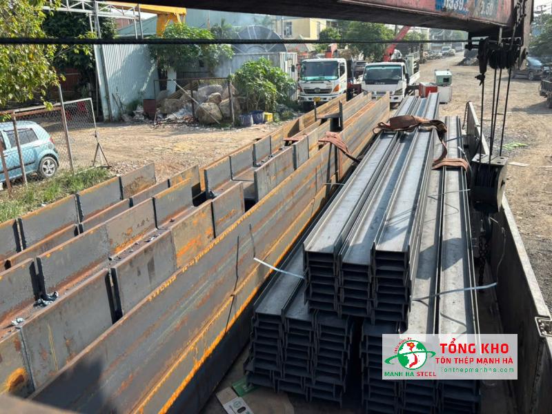 Giao thép I cho công trình cầu đường tại Nhà Bè