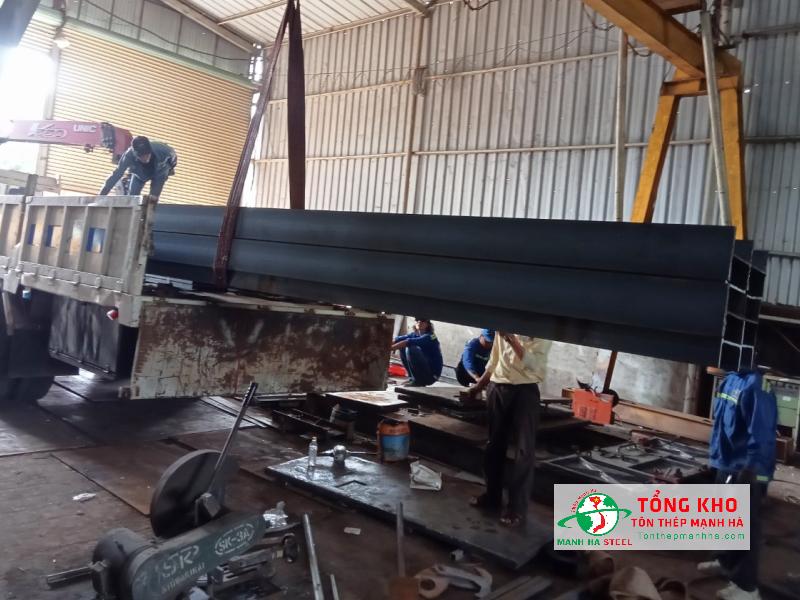 Giao thép I200 cho nhà xưởng cơ khí tại Bình Quới, Bình Thạnh