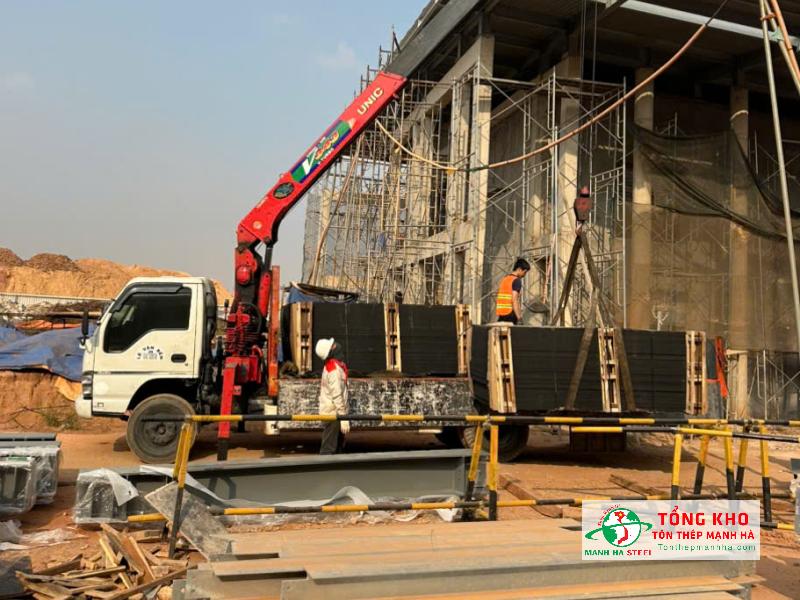 Cung cấp 200 tấm ván phủ phim cho công trình khu đô thị quy mô lớn tại TP. Vĩnh Long