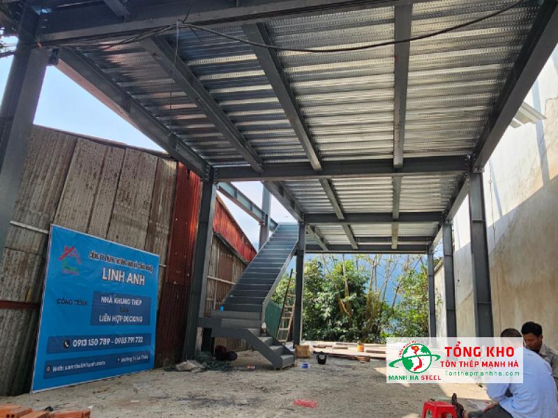 Các công trình nhà ở, quán ăn tại Quận Bình Thạnh ưa chuộng dùng thép I làm dầm, cột