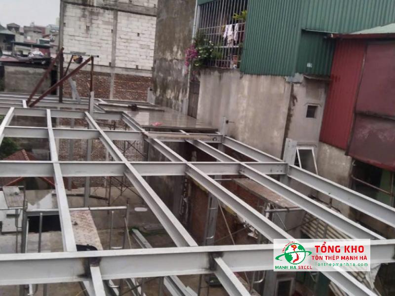 Thép hình I dùng làm dầm sàn cho các công trình nhà ở tại Quận Phú Nhuận