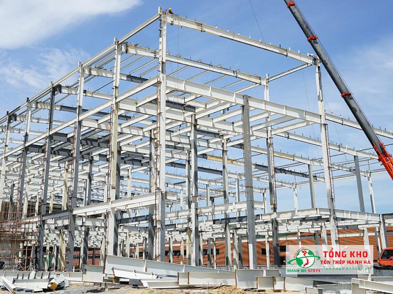 Nhu cầu sử dụng thép I xây nhà xưởng tại Bà Rịa Vũng Tàu hiện nay tăng cao