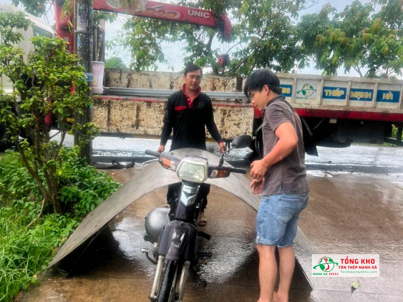 Giao thép tấm đen cho Công ty Nội Thất tại Vĩnh Lộc, Bình Chánh