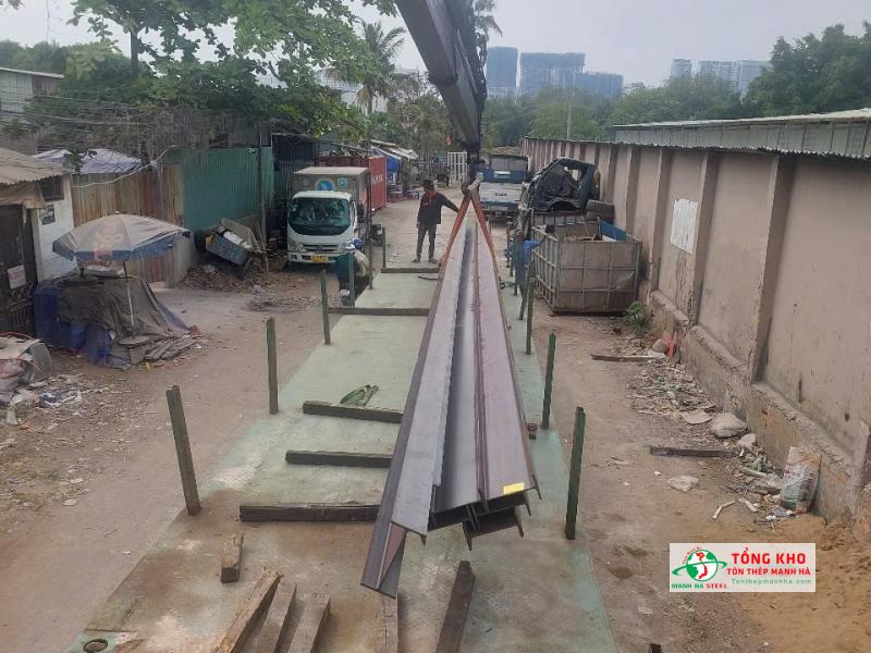 Thép hình I Posco chính hãng cung cấp đến khách hàng tại Quận 7