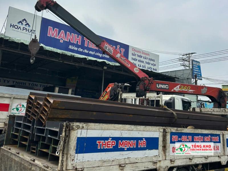 Đại lý thép hình An Khánh tại Huyện Cần Giờ giao đúng tiến độ, hàng có sẵn cung ứng nhanh
