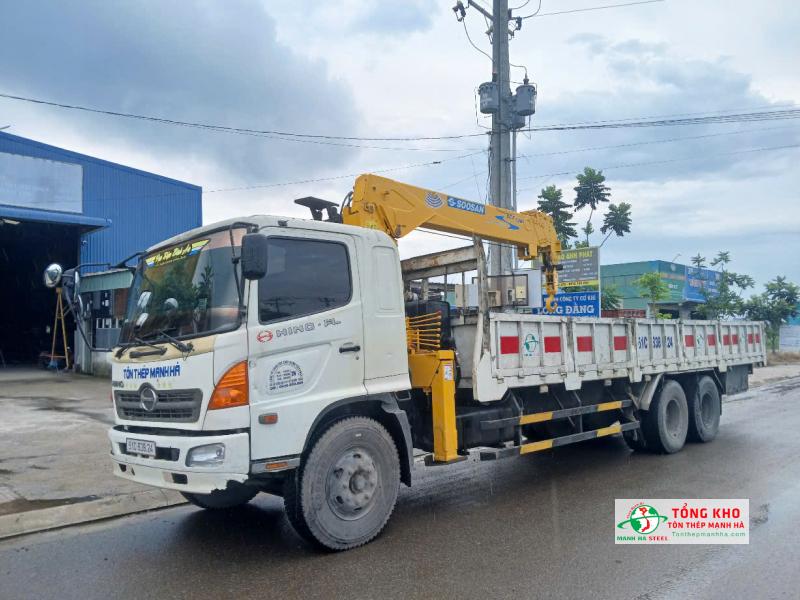 Đại lý thép hình An Khánh tại Quận 7 - Tôn Thép Mạnh Hà có hàng đa quy cách, cắt theo yêu cầu, đủ xe giao nhanh công trình