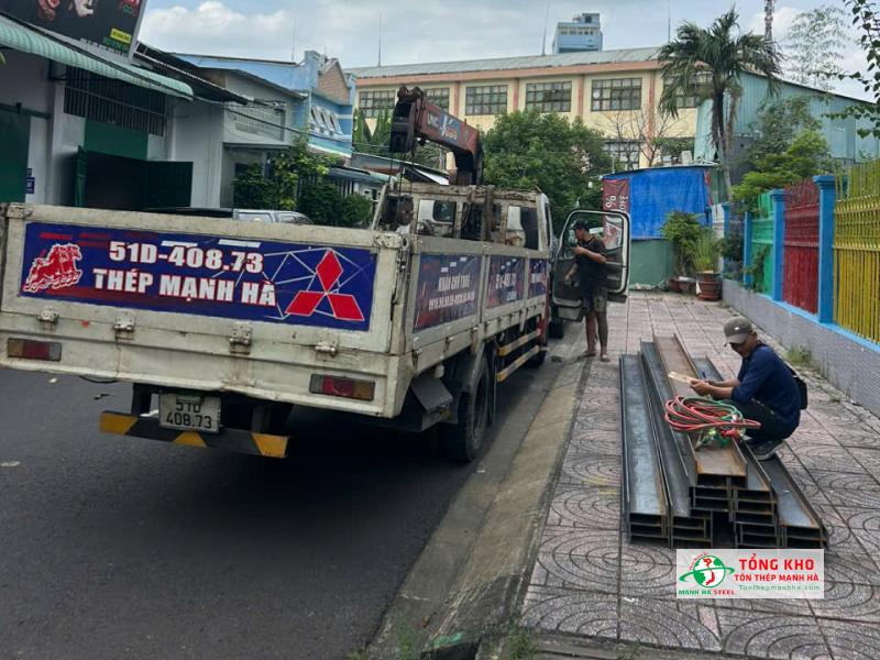 Đại lý thép hình An Khánh tại Quận Tân Bình có hàng sẵn, chính hãng, xe giao tận công trình - Tôn Thép Mạnh Hà