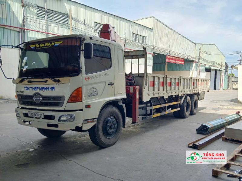 Đại lý thép hình An Khánh tại Tây Ninh có hàng số lượng lớn, cung ứng nhanh, đúng tiến độ - Tôn Thép Mạnh Hà