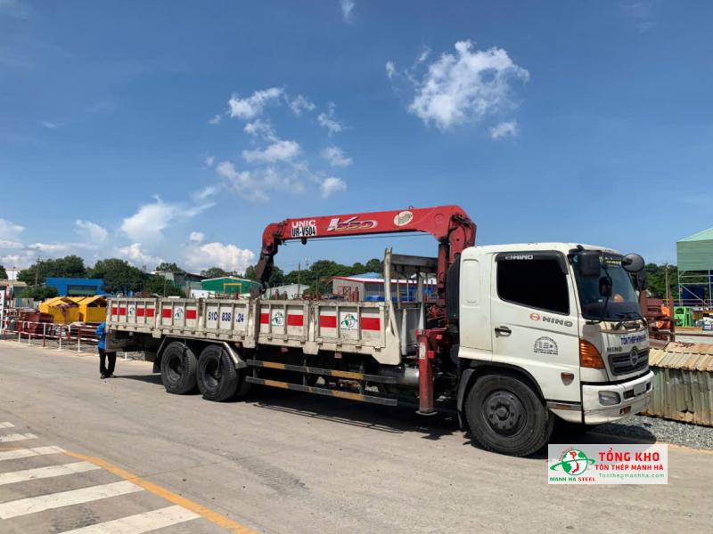 Đại lý thép hình An Khánh tại Bà Rịa Vũng Tàu giao hàng đúng tiến độ, báo giá nhanh - Tôn Thép Mạnh Hà