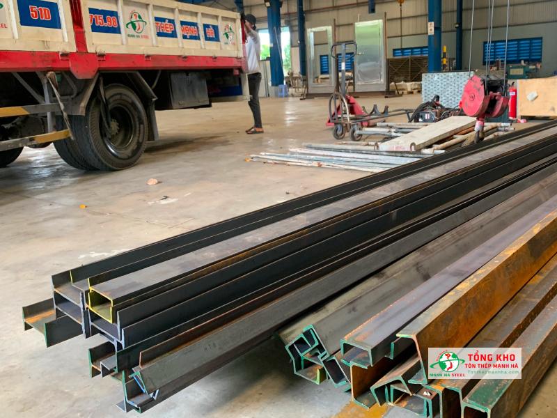 Giao 60 cây I100 và U100 An Khánh phục cho nhà xưởng khu vực Âu Dương Lân, Quận 8
