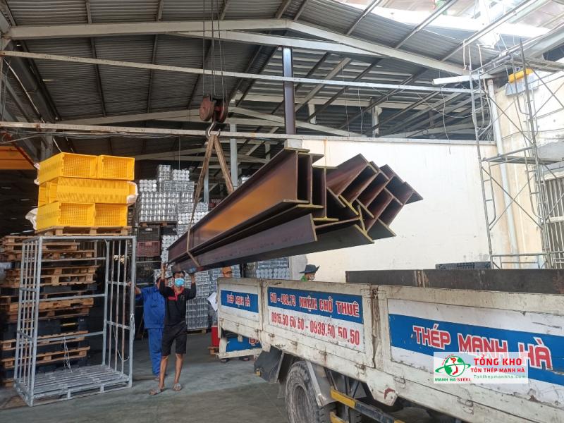 Nhu cầu sử dụng thép hình An Khánh tại Nhà Bè đa dạng trong công nghiệp và cơ khí
