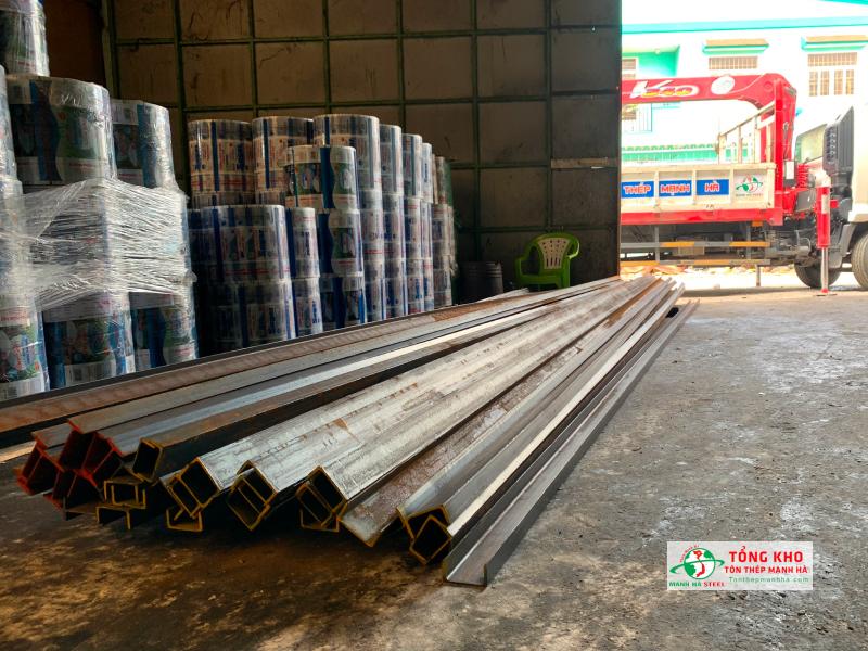 Thép U150 An Khánh được nhiều nhà xưởng cơ khí tại Huyện Bình Chánh lựa chọn