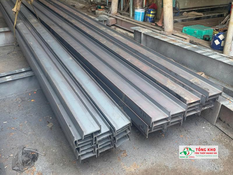 Thép I An Khánh quy cách I150, I200 được nhiều nhà xưởng cơ khí tại Bình Dương lựa chọn