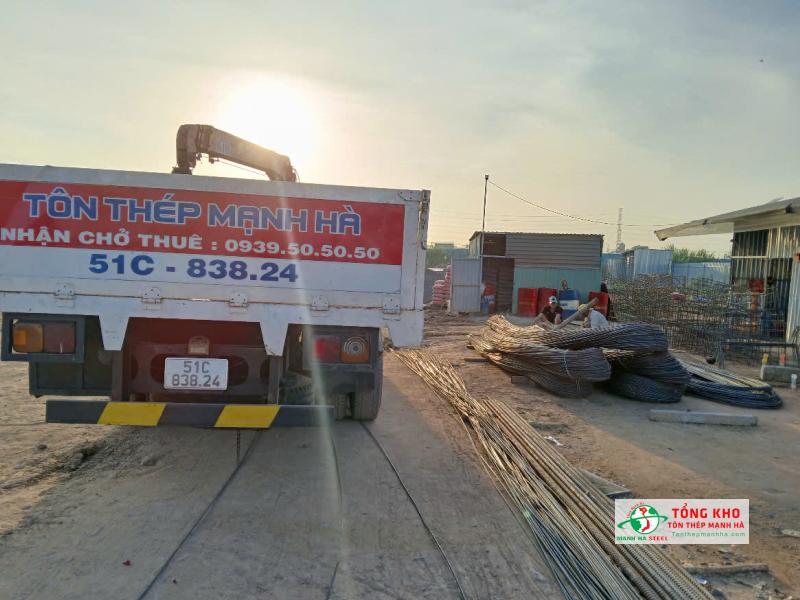 Đại lý thép Pomina tại Huyện Bình Chánh luôn có sẵn hàng, giao nhanh, giá ưu đãi - Tôn Thép Mạnh Hà