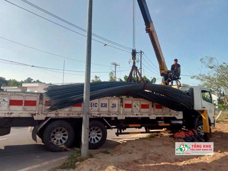 Đại lý thép Pomina tại Bình Dương cung cấp hàng chính hãng, giá tốt, có xe giao nhanh - Tôn Thép Mạnh Hà