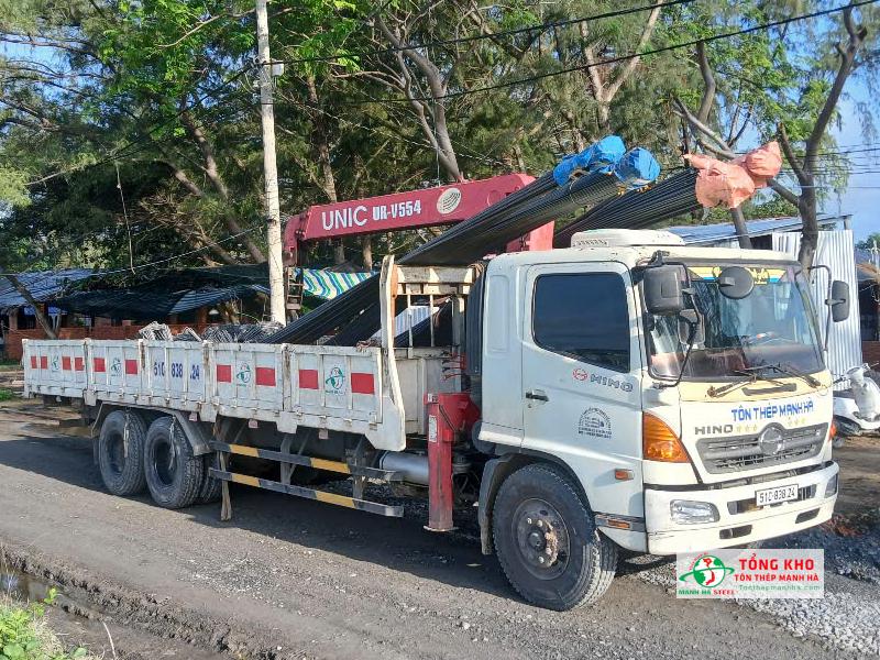 Tôn Thép Mạnh Hà - Đại lý thép Pomina tại Huyện Cần Giờ cung cấp hàng chính hãng, đa dạng quy cách