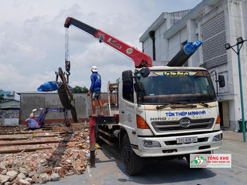 Đại lý thép Pomina tại Huyện Hóc Môn uy tín, hàng chính hãng, giao nhanh - Tôn Thép Mạnh Hà