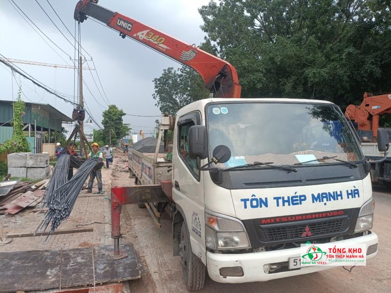 Đại lý thép Pomina tại Quận Phú Nhuận giá tốt, giao nhanh, ưu đãi đơn hàng lớn - Tôn Thép Mạnh Hà