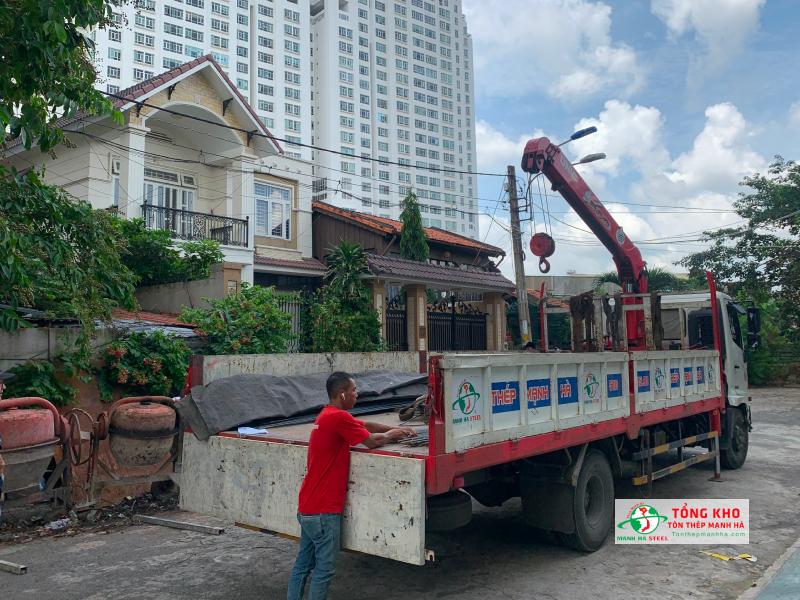 Đại lý thép Pomina tại Quận 1 cam kết hàng chính hãng, đúng quy cách, giá ưu đãi, giao tận nơi - Tôn Thép Mạnh Hà