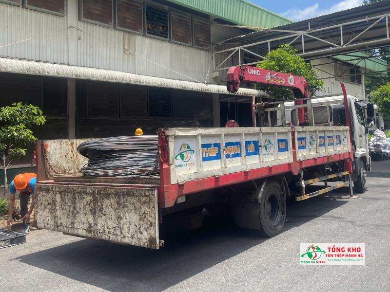 Đại lý thép Pomina tại Quận 8 cung cấp đủ loại thép, chứng từ, giá ưu đãi - Tôn Thép Mạnh Hà