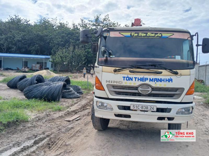 Đại lý thép Pomina tại Tây Ninh - Tôn Thép Mạnh Hà linh hoạt giao hàng theo tiến độ hoặc nhu cầu khách hàng