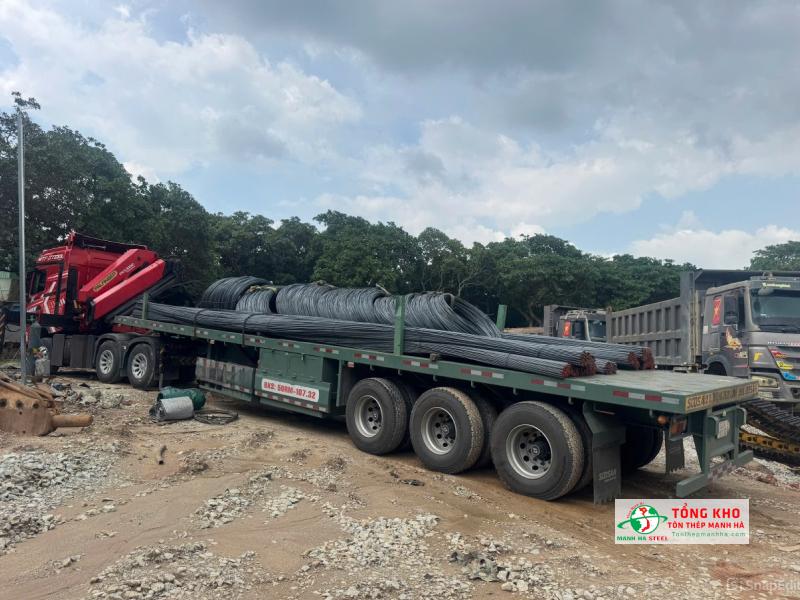 Giao 30 tấn thép Pomina cho công trình khu nghỉ dưỡng Núi Chứa Chan, Đồng Nai