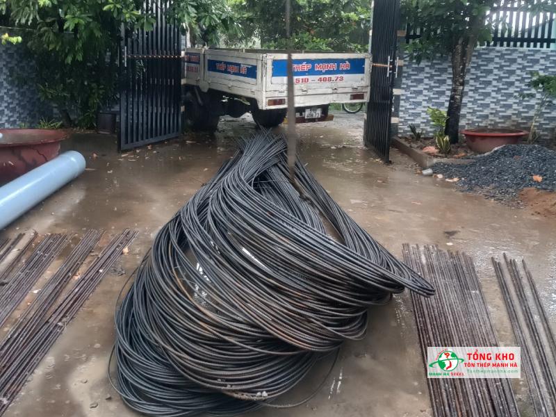 Giao 5 tấn thép Pomina D16 cho công trình dân dụng tại Nguyễn Cư Trinh Quận 1