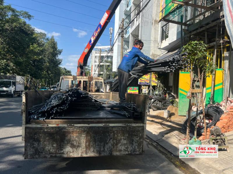 Cung cấp 2 tấn thép Pomina D10, D12 cho công trình sửa chữa nhà ở Trần Quốc Thảo, Quận 3