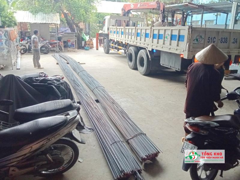 Cung cấp 3 tấn thép Pomina D20 cho công trình dân dụng tại đường Nguyễn Khoái, Quận 4