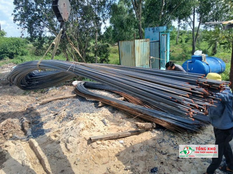 Tôn Thép Mạnh Hà giao thép Pomina đến toàn Huyện Bình Chánh, đúng quy cách, mác thép, đủ chứng từ